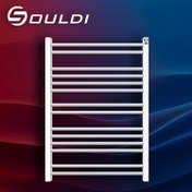 تصویر حوله خشک کن آلومینیومی 80 سانتی متر 14 لوله 