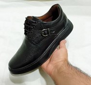 تصویر کفش طبی مردانه چرم کار تبریز 