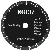 تصویر صفحه برش همه کاره ایگیلی سایز 230 mm 