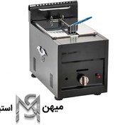 تصویر سرخ‌کن گازی تک لگن 8 لیتری مدل TS‑M10 