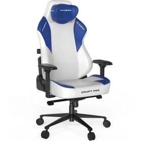 تصویر خرید صندلی گیمینگ DXRacer Craft Pro Classic Gaming Chair – White/Blue 