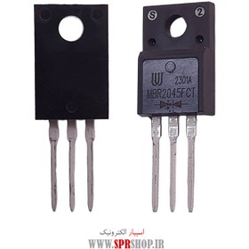 تصویر دیود شاتکی MBRF 2045 DIODE SCHOTTKY MBRF 2045