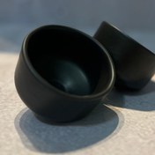 تصویر پیاله تبتی کوچک مشکی مات 