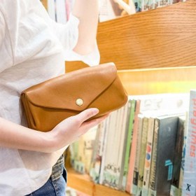 تصویر الگوی کیف پول چرم T170 