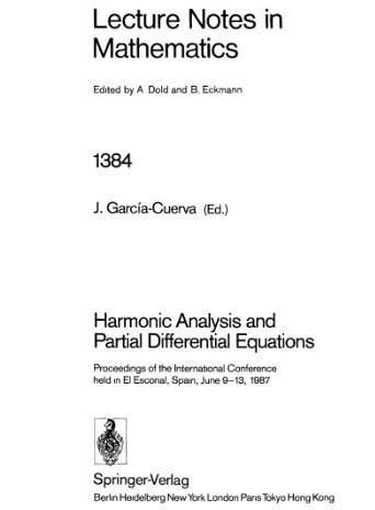 خرید و قیمت دانلود کتاب Harmonic Analysis and Partial Differential ...