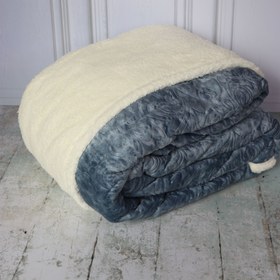 تصویر پتو نیوکلاسیک طرح ابر و بادی فایپکو - صورتی 