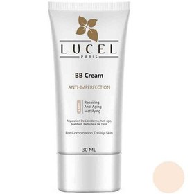 تصویر لوسل کرم ب ب رنگ لایت مناسب پوست مختلط و چرب 