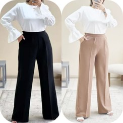 تصویر شلوار بگ مازراتی سایز بزرگ کد 909 شلواربگ مازراتی مشکی