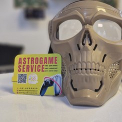 تصویر ماسک اسکلت طرح کالاف دیوتی 