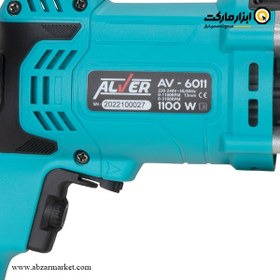 تصویر دریل چکشی گیربکسی AV-6011 آلور (1100 وات) Gearbox hammer drill AV-6011 alver