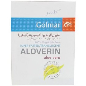 تصویر صابون ترانسلوسنت آلوئه ورا گلمر Golmar Aloverin Soap