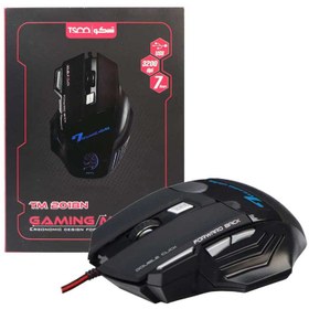 تصویر ماوس مخصوص بازی تسکو مدل TM 2018n به همراه ماوس پد ا TSCO TM 2018n Gaming Mouse With Mouse pad TSCO TM 2018n Gaming Mouse With Mouse pad