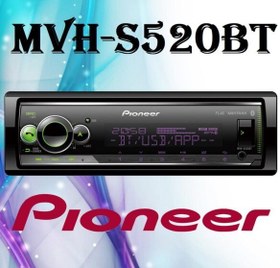 تصویر پخش پایونیر مدل Pioneer MVH-S520BT 