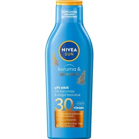 تصویر لوسیون و کرم زنانه رنگارنگ برند Nivea S2ND19Z8 Koruma&Bronzluk Arttırıcı Güneş Losyonu 200 Ml