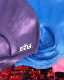 تصویر کلاه شنا CMA - بنفش swim hat