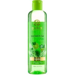 تصویر شامپو بدن حاوی عصاره کاکتوس و لیمو و نعنا 300میل دیلمون Dilmon Mojito Shower Gel 300ml