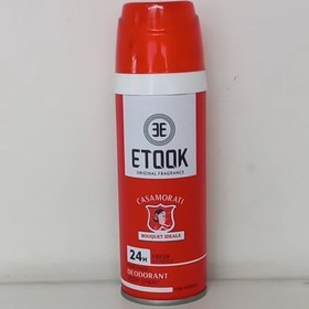 تصویر اسپری خوشبو کننده بدن ایتوک رایحه زنانه کازاموراتی قرمز