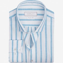 تصویر پیراهن راه راه لینن 2510119 corum | CORUM-2854-2