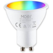 تصویر لامپ هالوژن هوشمند MOES مدل GU10 ظرفیت ۵ وات 