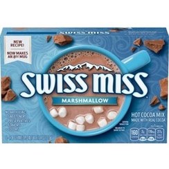 تصویر شکلات داغ هات چاکلت مارشمالو میس میلک سوئیس بسته 8 عددی نستله Nestle 