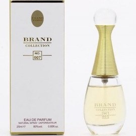 تصویر ادوپرفیوم زنانه دیور جادور حجم 25 میل کد 007 برند کالکشن Brand Collection Eau De Parfum Dior Jador 25ml