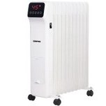 تصویر شوفاژ برقی جی پاس مدل GRH28554UK Geepas 2500W Digital Oil Filled Radiator GRH28554UK