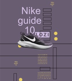 تصویر کفش کتونی ورزشی مناسب پیاده روی و رانینگ نایک مدل گاید زنانه و ست Sports sneakers suitable for walking and running Nike Guide model for women and sets