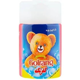 تصویر شامپو کودک گلرنگ مدل Bear مقدار 110 گرم Golrang Bear Baby Shampoo 110 gr