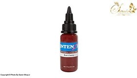 تصویر رنگ تاتو اینتنز رد چری (اورجینال) intenze red cherry 30ml 