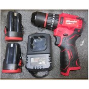 تصویر دریل شارژی براشلس میلواکی مدل Milwaukee 24V 