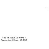 تصویر دانلود کتاب The Physics of Waves کتاب انگلیسی فیزیک امواج