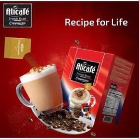 تصویر کاپوچينو علی کافه بسته 20 عددی ALICAFE مدل French Roast Alicafe French Roast Cappuccino 20 sachets