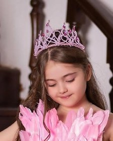 تصویر تاج کریستالی کد 105 