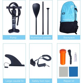 تصویر پدل برد پاورفنس POWERFANS 