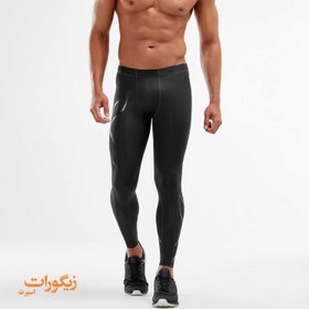 تصویر لگ ورزشی مردانه 2xu مدل Core Compression Tights 