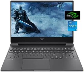 HP Victus Gaming Laptop, 15.6 Inch FHD Display, NVIDIA GeForce GTX 1650,  Intel Core i5-12450H, 32GB RAM, 512GB SSD, 144 Hz Refresh Rate, WiFi 6, Win