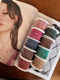 تصویر نگین متری یک هفت رنگ در میون 