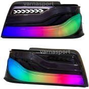 تصویر چراغ خطر اسپرت طرح bmw مولتی کالر تنظیم با کنترل مناسب برای 405 Multi-color bmw design sport hazard light with proper control for 405