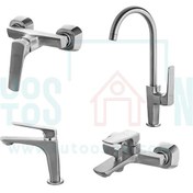 تصویر ست شیرآلات البرز روز مدل الپاین 