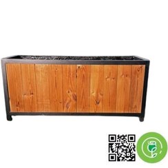 تصویر فلاورباکس چوبی ترموود سایز 1003040(ضمانت نامه رسمی) 