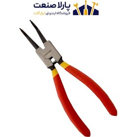 تصویر انبر خارجمع کن سر کج سیموند سایز 7 اینچ 