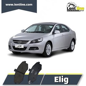 تصویر لنت ترمز جلو سرامیکی جک J5 الیگ – Elig ( اصلی ) Elig JAC J5 Front Brake pads