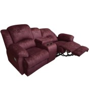 تصویر مبل ریلکسی دو نفره مکانیکی همراه با کنسولC2 