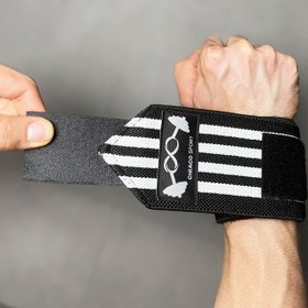 تصویر مچ بند بدنسازی چیاکو مدل King Power همراه با چسب زاپاس مجموعه 4 عددی 