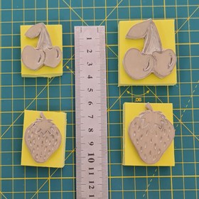 تصویر مهرلینو توت فرنگی وگیلاس - گیلاس ۴ونیم سانت 