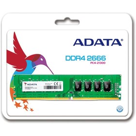 تصویر رم کامپیوتر DDR4 ای دیتا فرکانس 2666 مگاهرتز مدل AD4U266638G19-B ظرفیت 8 گیگابایت ا 32588 32588