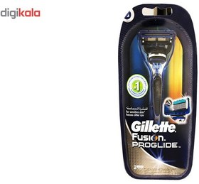 تصویر خود تراش ژیلت مدل Fusion Proglide-2 | تیغ اصلاح