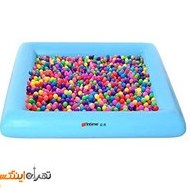 تصویر استخر بادی مربعی اینتایم مدل شن بازی 