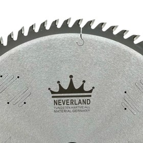 تصویر PD019 Neverland 300 دندانه 72 (wood) تیغه الماسه نورلند برش چوب 