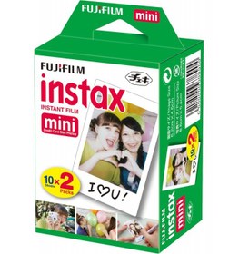 تصویر بسته بیست تایی فیلم فوجی Fuji Film Instax mini 